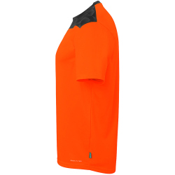 Kempa Athletics 29 Trainingsshirt fluo orange/schwarz S