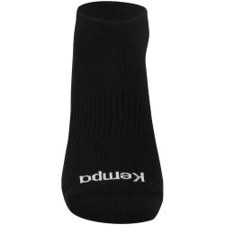 2er Pack Kempa Sneakersocken schwarz 31-35