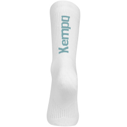 Kempa Logo Classic Socken weiß/aqua 31-35
