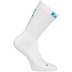 Kempa Logo Classic Socken weiß/kempablau 31-35