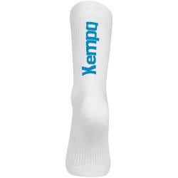 Kempa Logo Classic Socken weiß/kempablau 31-35
