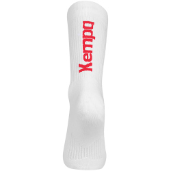 Kempa Logo Classic Socken weiß/rot 31-35