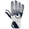 uhlsport FM Supersoft Half-Negative Cut Torwarthandschuhe weiß/marine/fluo gelb 4