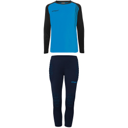 uhlsport Impulse Torwart-Set Kinder cyan/marine 116