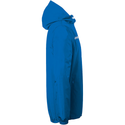 uhlsport Essential Regenjacke azurblau/weiß S