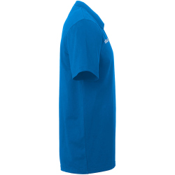 uhlsport Essential Poloshirt Kinder azurblau/weiß 140