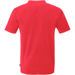 uhlsport Essential Poloshirt rot/weiß S
