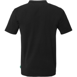 uhlsport Essential Poloshirt schwarz/weiß S