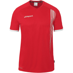 uhlsport Impulse Trainingsshirt Kinder rot/weiß 116