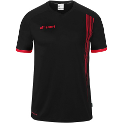 uhlsport Impulse Trainingsshirt Kinder schwarz/rot 116