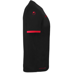 uhlsport Impulse Trainingsshirt Kinder schwarz/rot 116