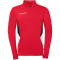 uhlsport Equipe 29 1/4-Zip Sweatshirt Kinder rot/weiß/schwarz 116