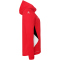 uhlsport Equipe 29 Multi Kapuzenjacke Damen rot/weiß/schwarz XS