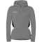 uhlsport Equipe 29 Multi Kapuzenjacke Damen steingrau/weiß/schwarz XS