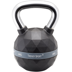 TRENDY SPORT Kettlebells Premium Chrom Black