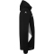 uhlsport Equipe 29 Multi Kapuzenjacke schwarz/weiß/steingrau S