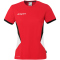 uhlsport Equipe 29 Trainingsshirt Damen rot/weiß/schwarz XS