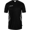uhlsport Equipe 29 Poly T-Shirt schwarz/weiß/steingrau S