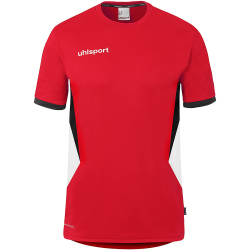 uhlsport Equipe 29 T-Shirt Kinder rot/weiß/schwarz 116
