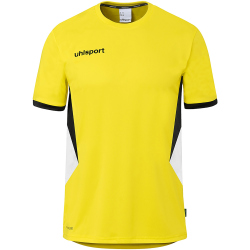 uhlsport Equipe 29 T-Shirt limonengelb/weiß/schwarz S