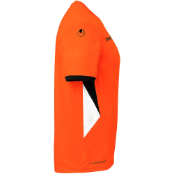 uhlsport Equipe 29 T-Shirt fluo orange/weiß/schwarz S