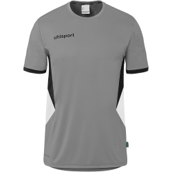 uhlsport Equipe 29 T-Shirt steingrau/weiß/schwarz S