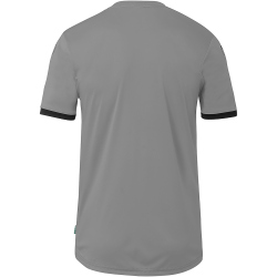 uhlsport Equipe 29 T-Shirt steingrau/weiß/schwarz S