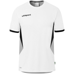 uhlsport Equipe 29 T-Shirt weiß/steingrau/schwarz S
