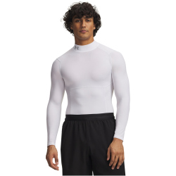 UNDER ARMOUR HeatGear Elite Mock langarm Kompressionsshirt Herren