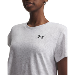 UNDER ARMOUR Tech Pixelate Cropped Trainingsshirt Damen