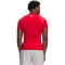 UNDER ARMOUR HeatGear Elite kurzarm Kompressionsshirt Herren 600 - red/reflective S