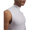 UNDER ARMOUR HeatGear Elite Mock Kompressions-Tanktop Herren 100 - white/reflective XS