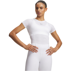 UNDER ARMOUR HeatGear Elite kurzarm Funktionsshirt Damen...