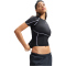 UNDER ARMOUR HeatGear Elite kurzarm Funktionsshirt Damen 008 - ultimate black/reflective XS