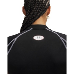 UNDER ARMOUR HeatGear Elite Cropped Mock kurzarm...
