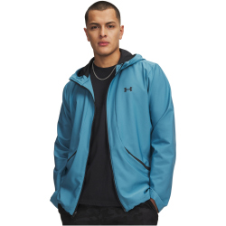 UNDER ARMOUR Unstoppable Woven Trainingsjacke Herren 466 - boundless blue/black XXL