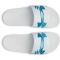 UNDER ARMOUR ARMR Sport Slides Badelatschen Herren 100 - white/boundless blue/orange bloc 41