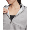 UNDER ARMOUR Icon Fleece 1/2-Zip Hoodie Damen 011 - mod gray full heather/mod gray XS