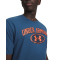 UNDER ARMOUR Wordmark Lockertag T-Shirt Herren 498 - wham blue/venom red XXL