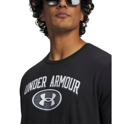 UNDER ARMOUR Wordmark Lockertag T-Shirt Herren 001 - black/white XXL
