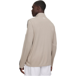 UNDER ARMOUR Tech Taping 1/2-Zip Trainingsshirt Herren 203 - timberwolf taupe/black/white M