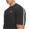 UNDER ARMOUR Tech Taping Trainingsshirt Herren 001 - black/white/white M