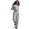 UNDER ARMOUR Rival Fleece Script Trainingshose Damen 011 - mod gray light heather/white XS