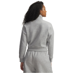 UNDER ARMOUR Rival Fleece Script 1/2-Zip Hoodie Damen 011...