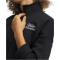 UNDER ARMOUR Rival Fleece Script 1/2-Zip Hoodie Damen 001 - black/white XS