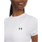 UNDER ARMOUR Motion Fitted T-Shirt Damen 100 - white/black M