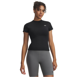 UNDER ARMOUR Motion Fitted T-Shirt Damen 001 - black/white M