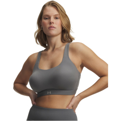 UNDER ARMOUR Effortless High-Support Sport-BH Damen 709 - clay green/titanium XS A-C