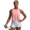 UNDER ARMOUR Tech Sport Mesh Cropped Tanktop Damen 603 - posh pink/white XS