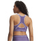 UNDER ARMOUR HeatGear Crossback High-Support Sport-BH Damen 520 - purple luxe/purple crest XS